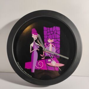 Pink Panther 40th Anniversary Wall Clock - AA fc parts only